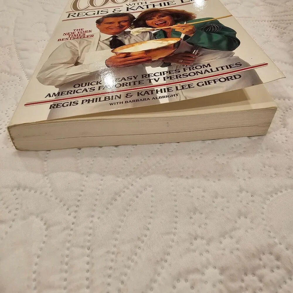 Vintage Cooking With Regis & Kathie Lee Softcover Cookbook
